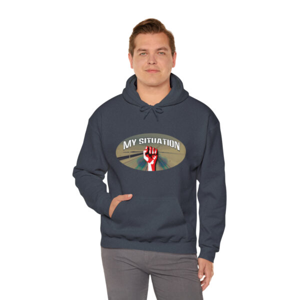 My Situation Way of the Fist Hooded Sweatshirt - Image 45